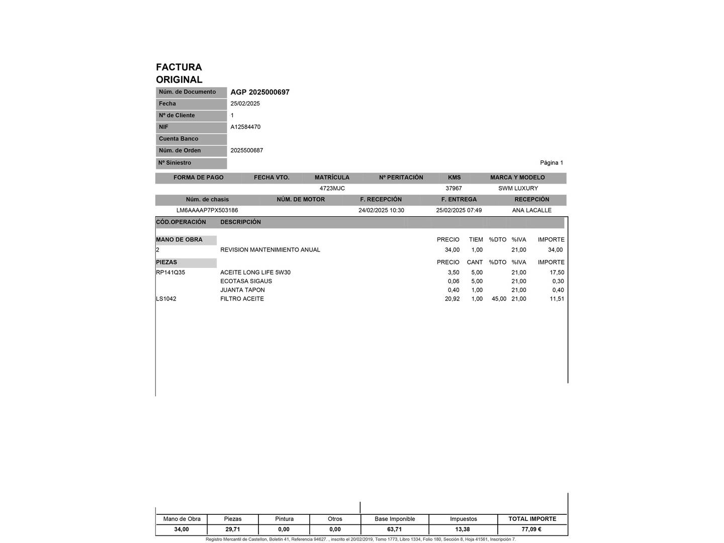 Foto SWM G01 SWM G01 1.5T Luxury (131 CV)