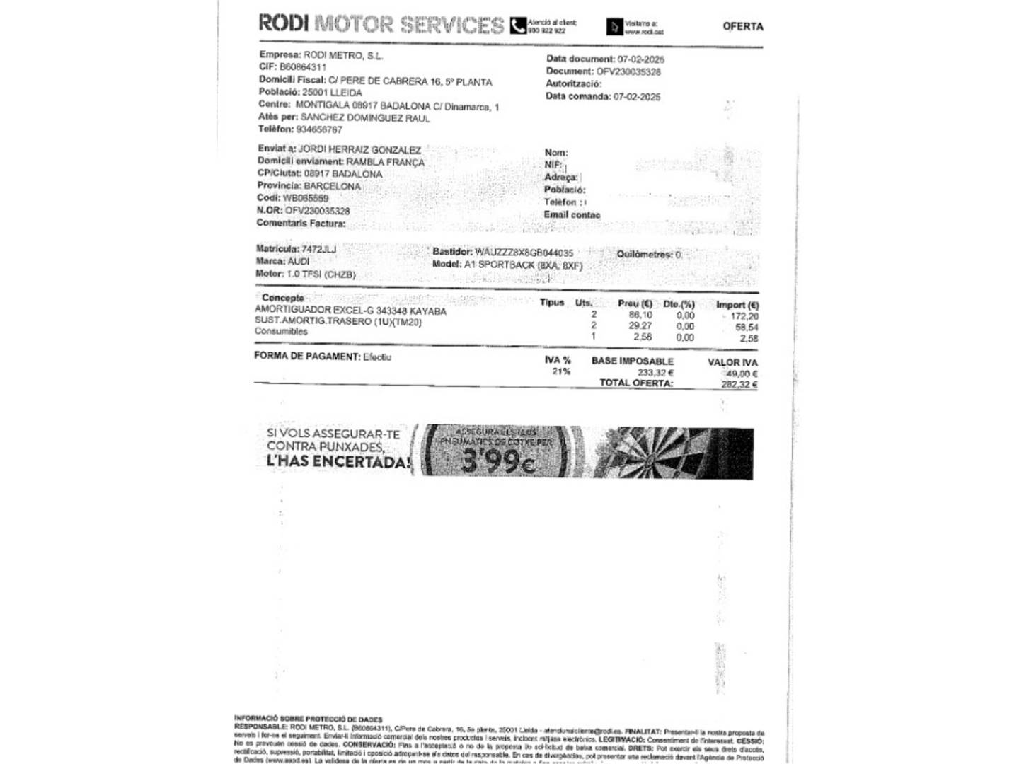 Foto Audi A1 Audi A1 Sportback Adrenalin 1.0 TFSI S-line (95 CV)