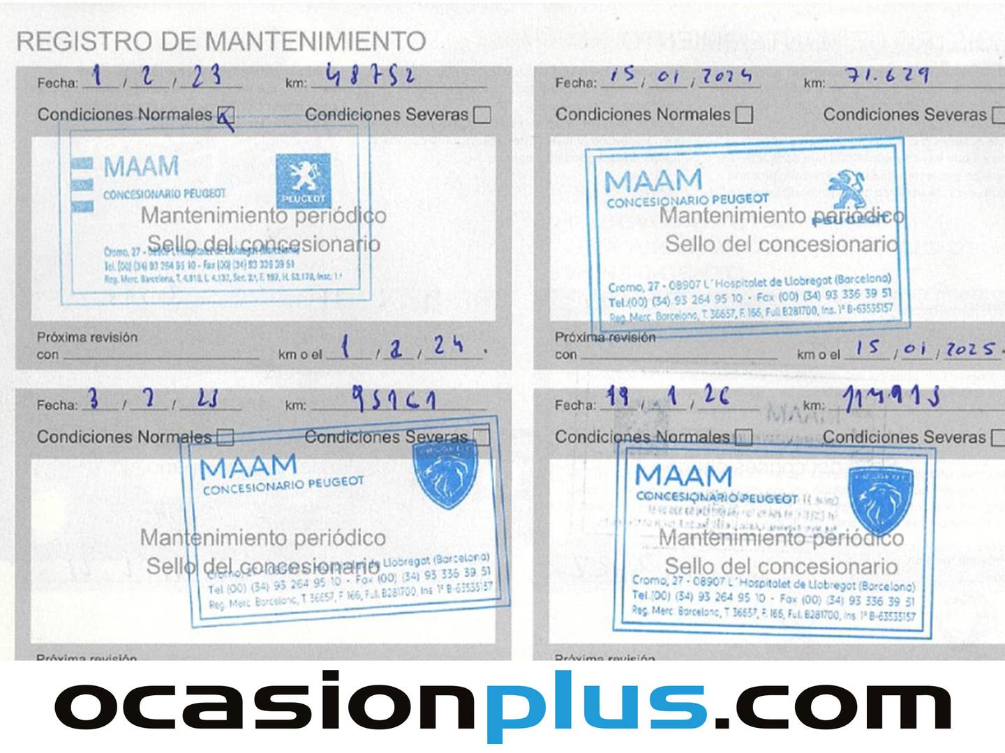 Foto del mantenimiento del Peugeot 5008 Peugeot 5008 PureTech 180 GT Line EAT8 (180 CV) 7 Plazas