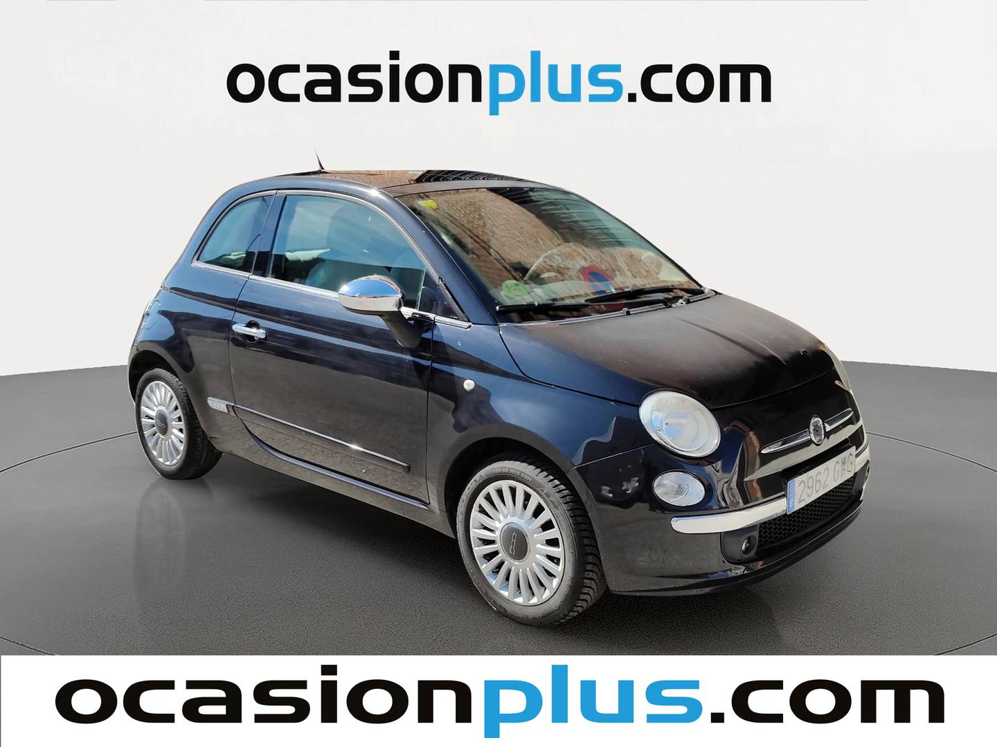 Foto delantera Fiat 500 Fiat 500 1.2 8v Lounge (69 CV) derecha