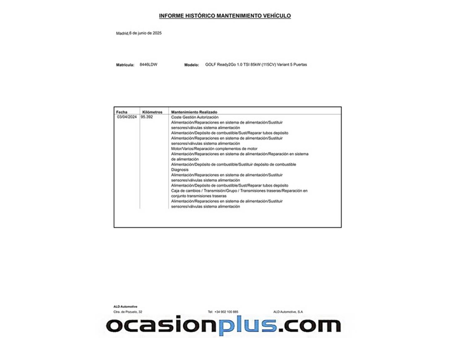 Foto Volkswagen Golf Volkswagen Golf Variant Variant Edition 1.0 TSI (115 CV)