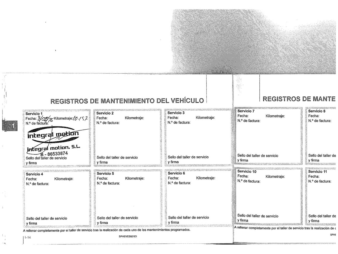 Foto del certificado del Mitsubishi Eclipse Cross Mitsubishi Eclipse Cross 2.4 PHEV Kaiteki 4WD Auto (188 CV)