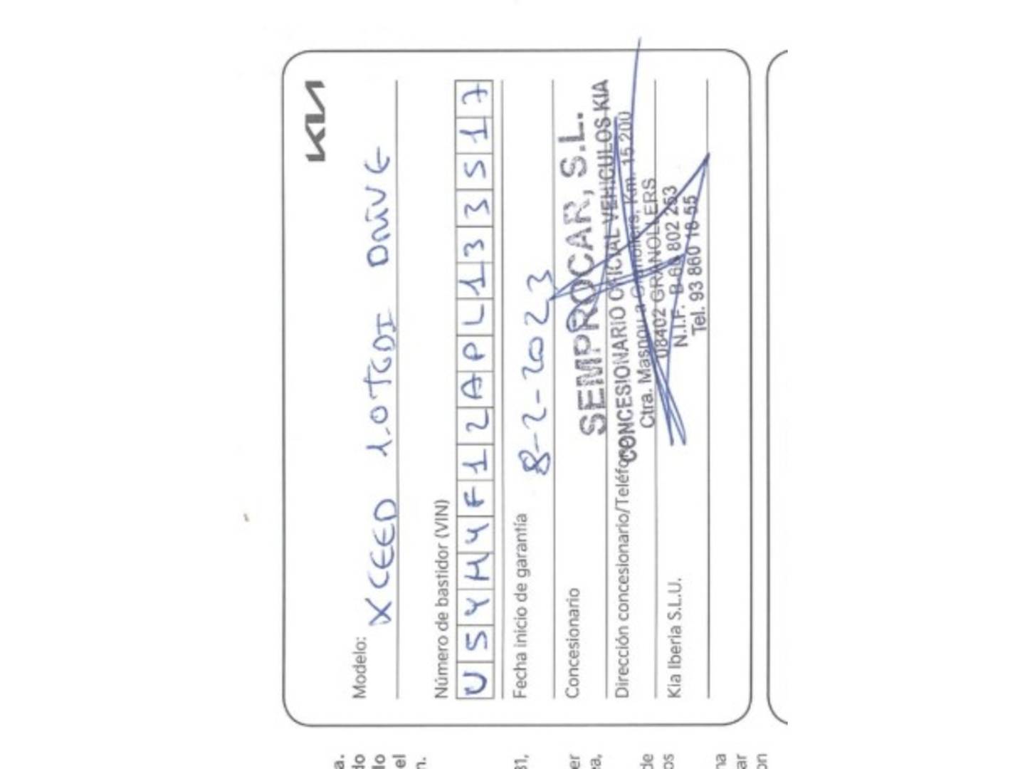 Foto KIA XCeed Kia XCeed 1.0 T-GDi Drive (120 CV)