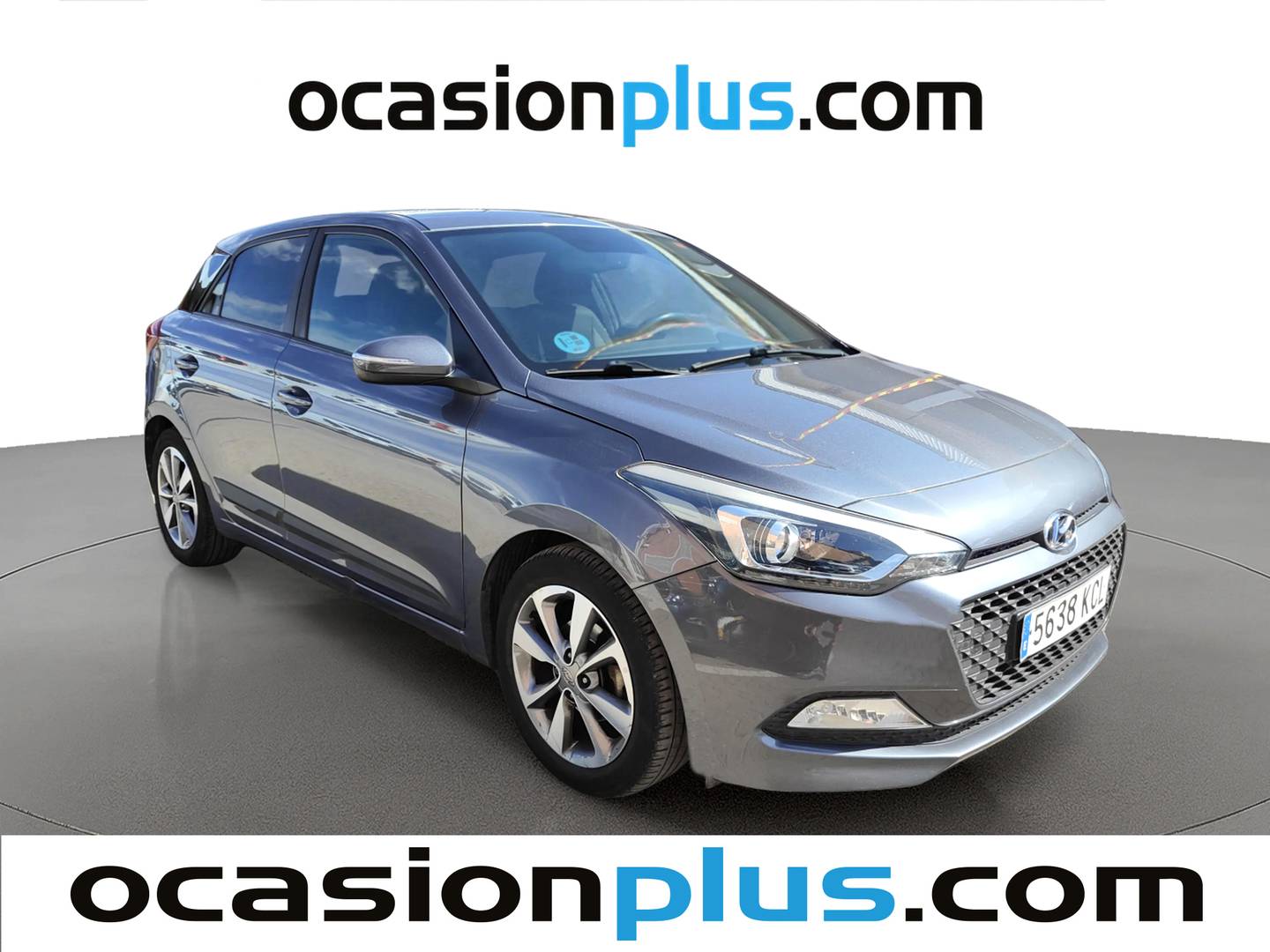 Foto delantera Hyundai i20 Hyundai i20 1.2 MPI Elegant Nav (84 CV) derecha