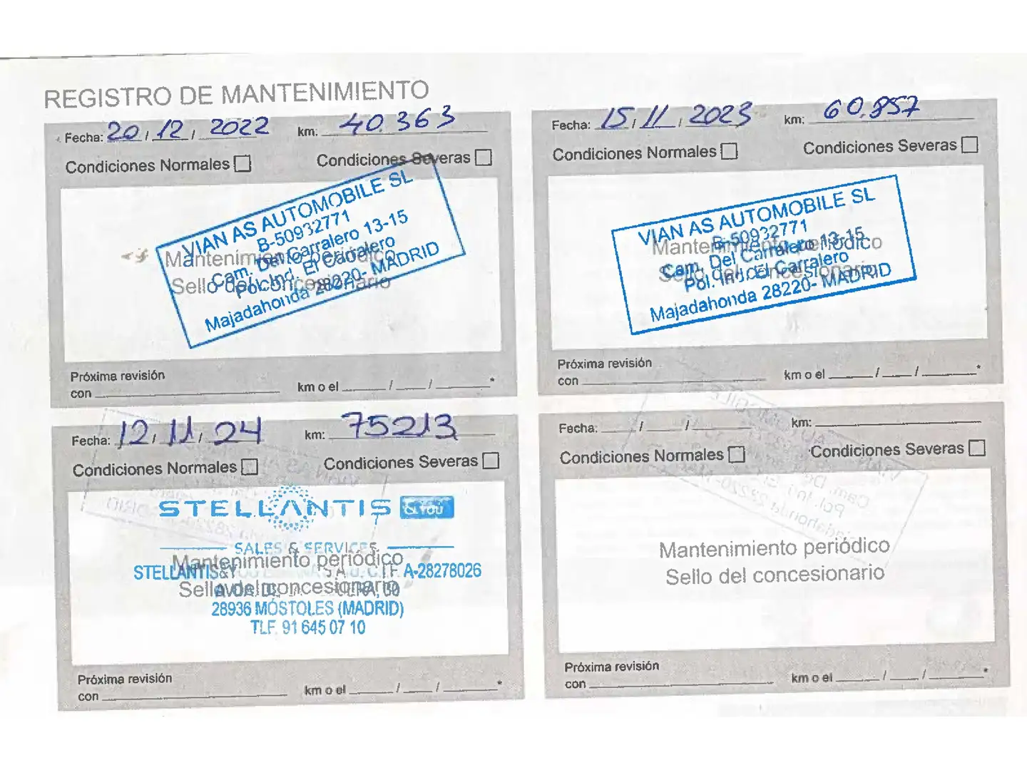 Mantenimiento