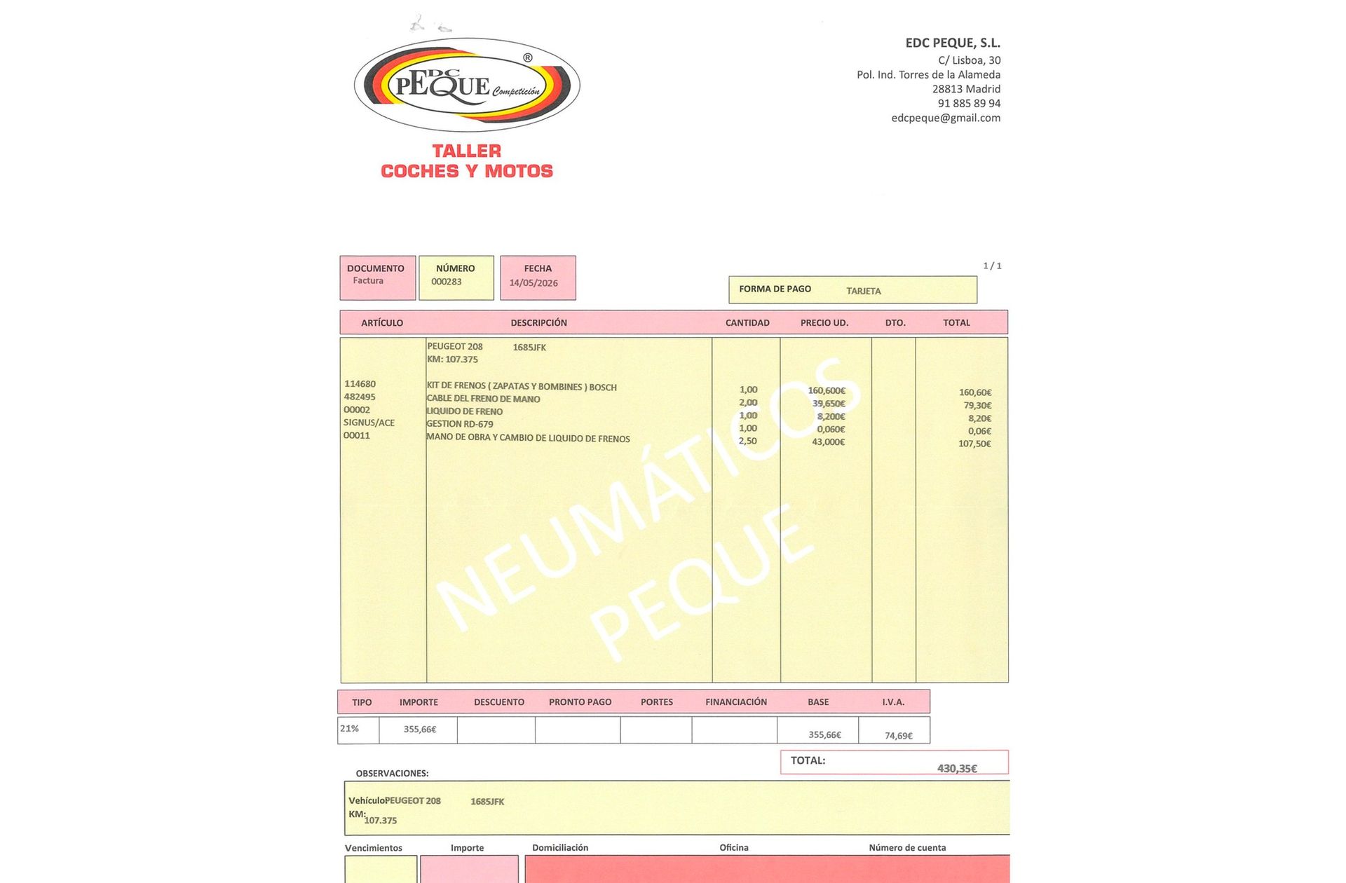 Peugeot 208 1.4 HDi Business Line - foto 15