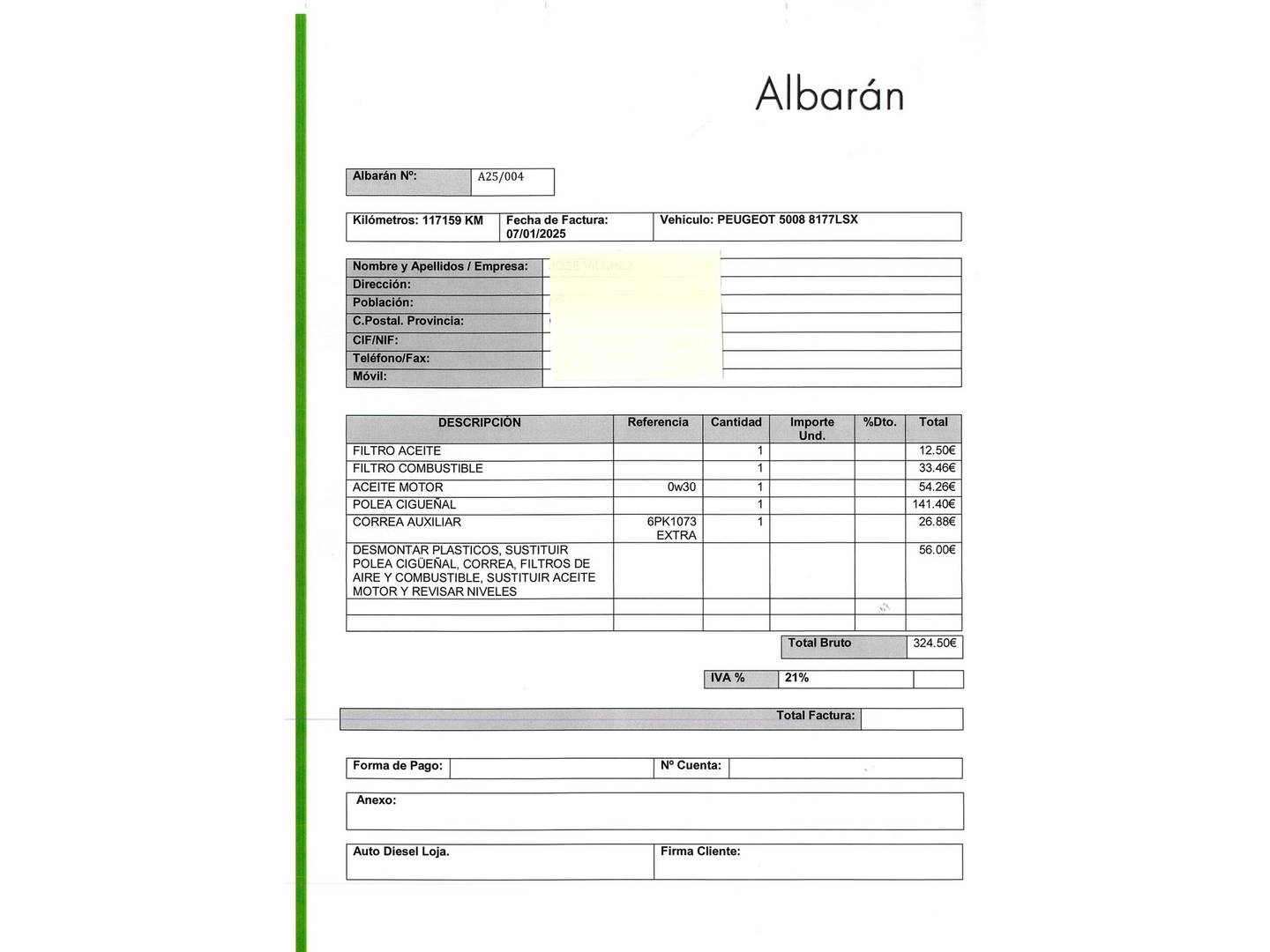 Peugeot 5008 Peugeot 5008 2.0 BlueHDi Allure (150 CV) 7 Plazas km 0