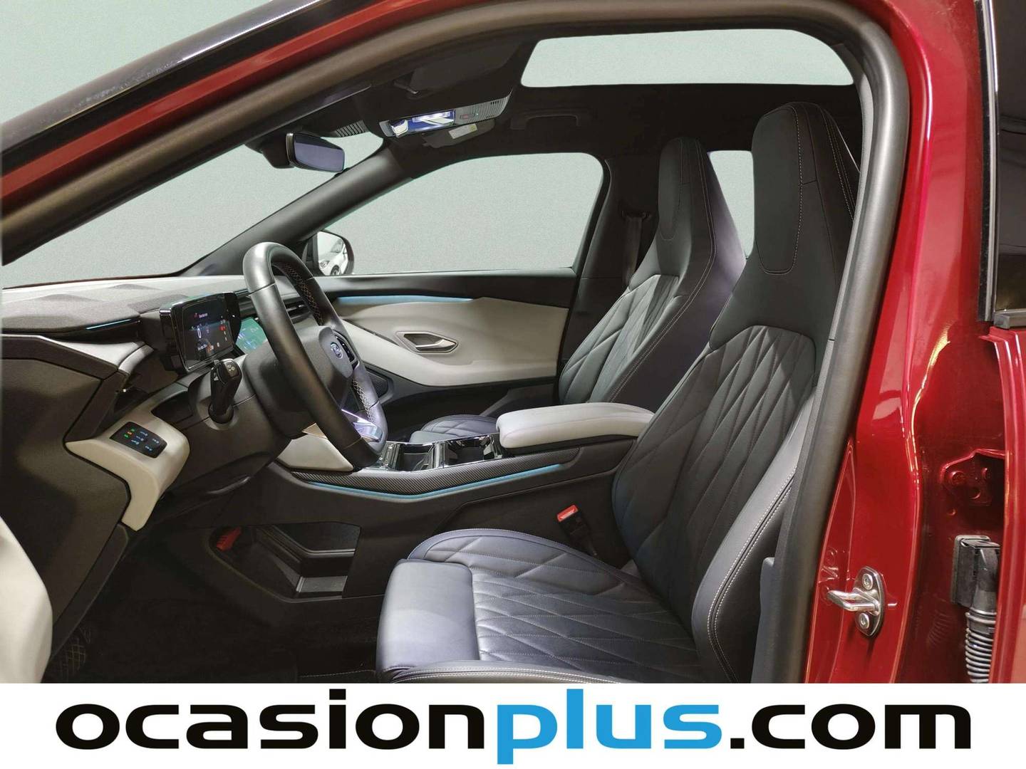 Foto asientos delanteros Ford Explorer EV Ford Explorer Premium Rango Extendido RWD 77kWh (286 CV)