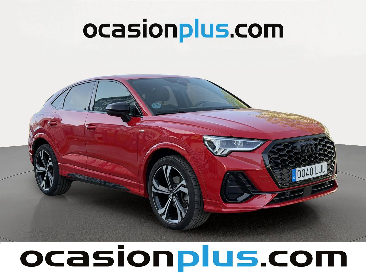 Foto delantera Audi Q3 Sportback Audi Q3 Sportback Black line 35 TDI (150 CV) S tronic Pack S-line derecha