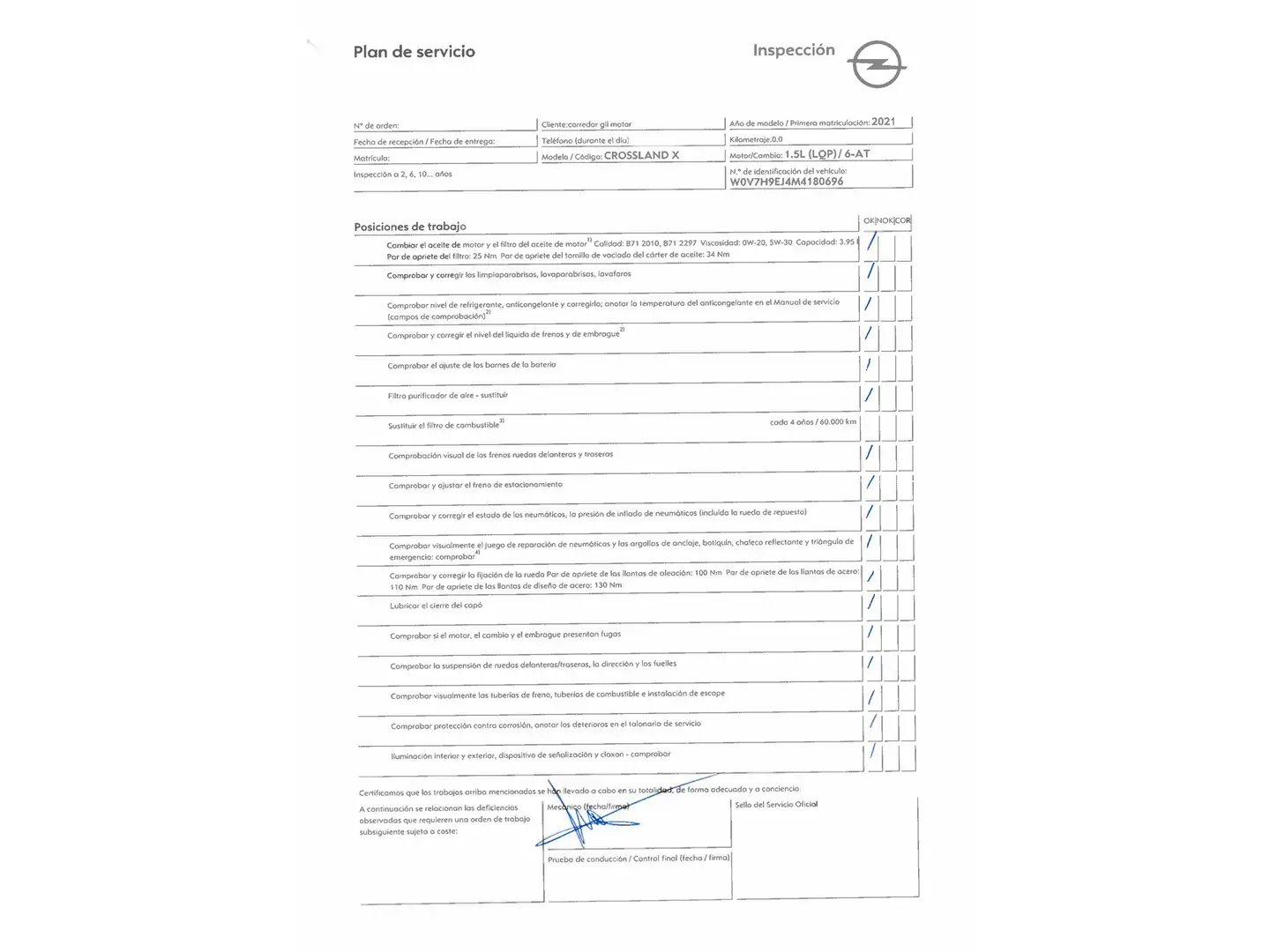 Foto Opel Crossland Opel Crossland 1.5D Business Elegance Auto (120 CV)