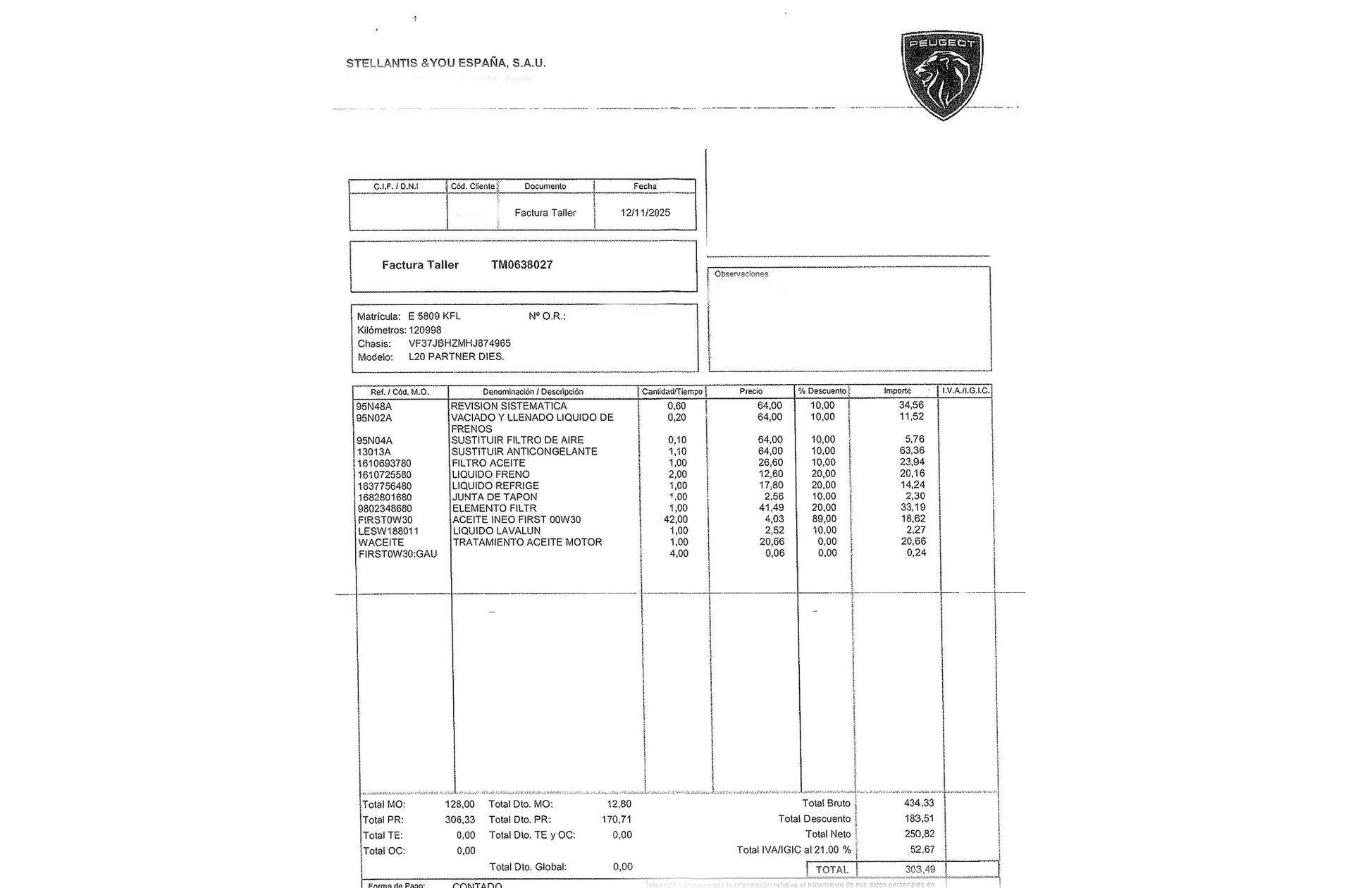 Peugeot Partner Tepee BlueHDi 120 Outdoor - foto 16