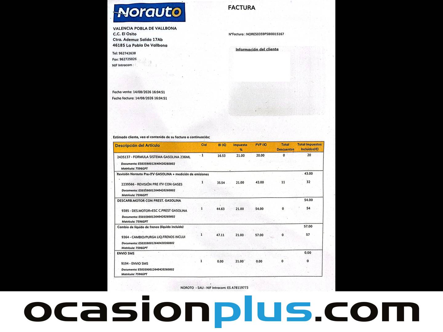 Foto del mantenimiento del BMW Serie 1 BMW Serie 1 118i (143 CV)