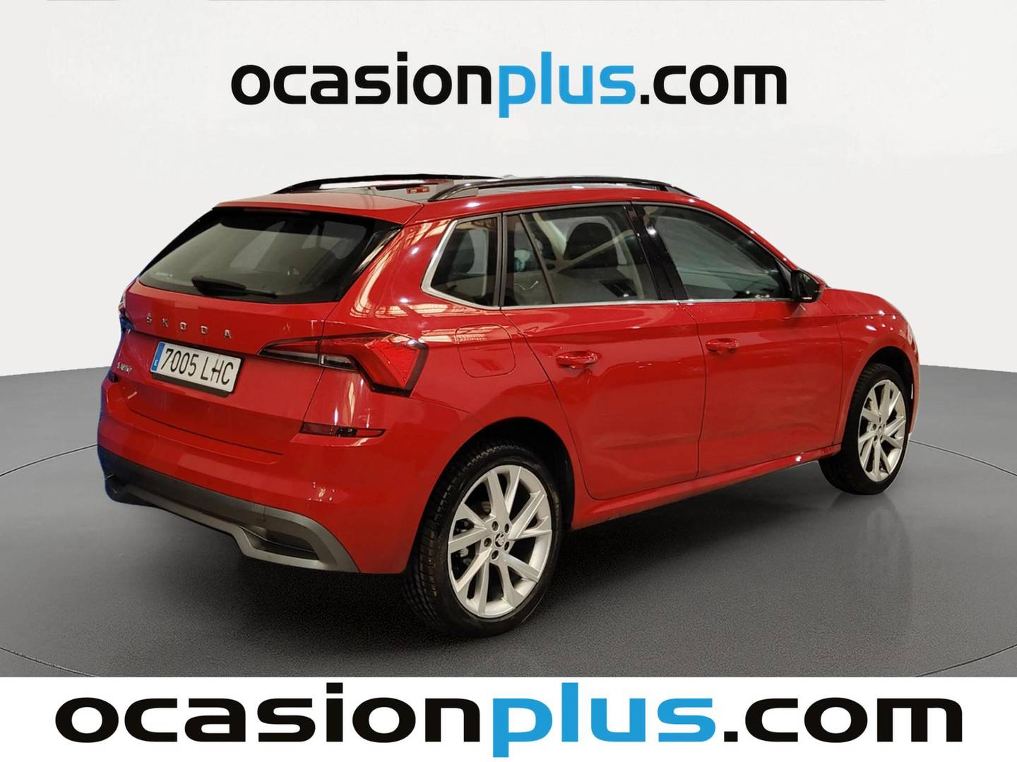 Foto trasera Skoda Kamiq Skoda Kamiq 1.5 TSI 125 Aniversario (150 CV) derecha