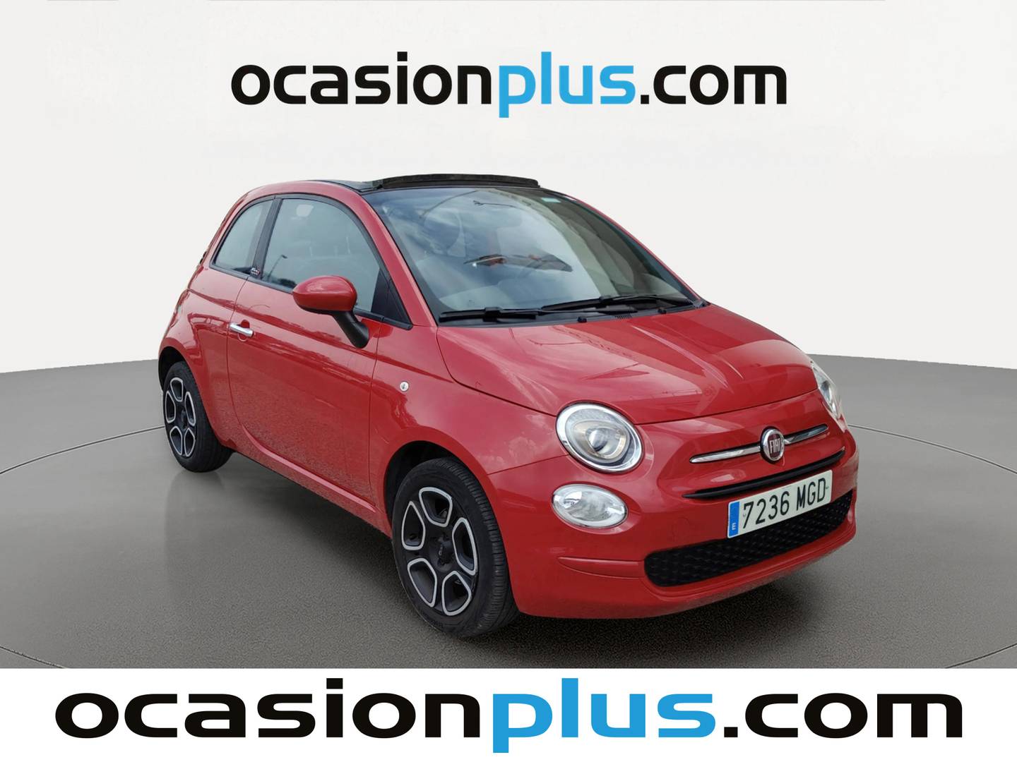 Foto delantera Fiat 500C Fiat 500C 1.0 Hybrid Club  (70 CV) derecha