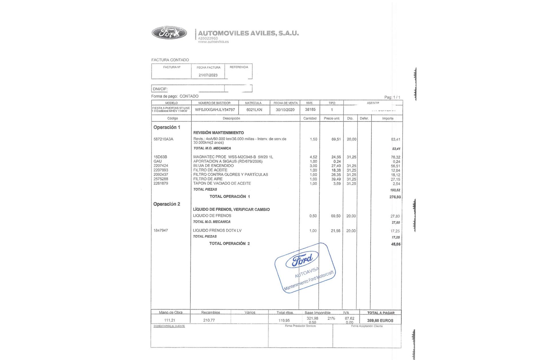 Ford Fiesta 1.0 EcoBoost MHEV ST-Line - foto 23