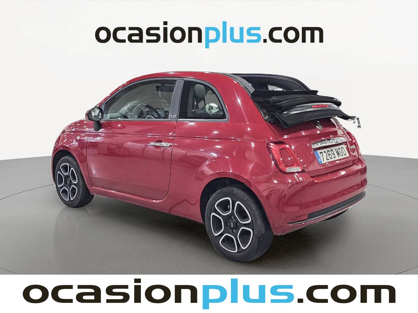 Foto trasera Fiat 500C Fiat 500C 1.0 Hybrid Club (70 CV) izquierda