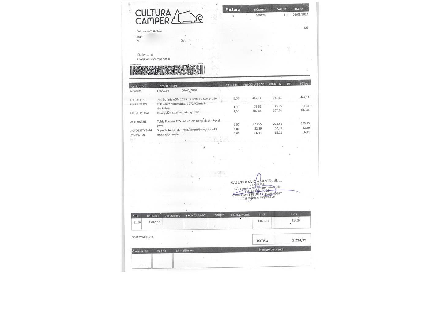 Foto del mantenimiento del Renault Trafic Renault Trafic dCi 125 Combi Energy 9 Plazas (125 CV)