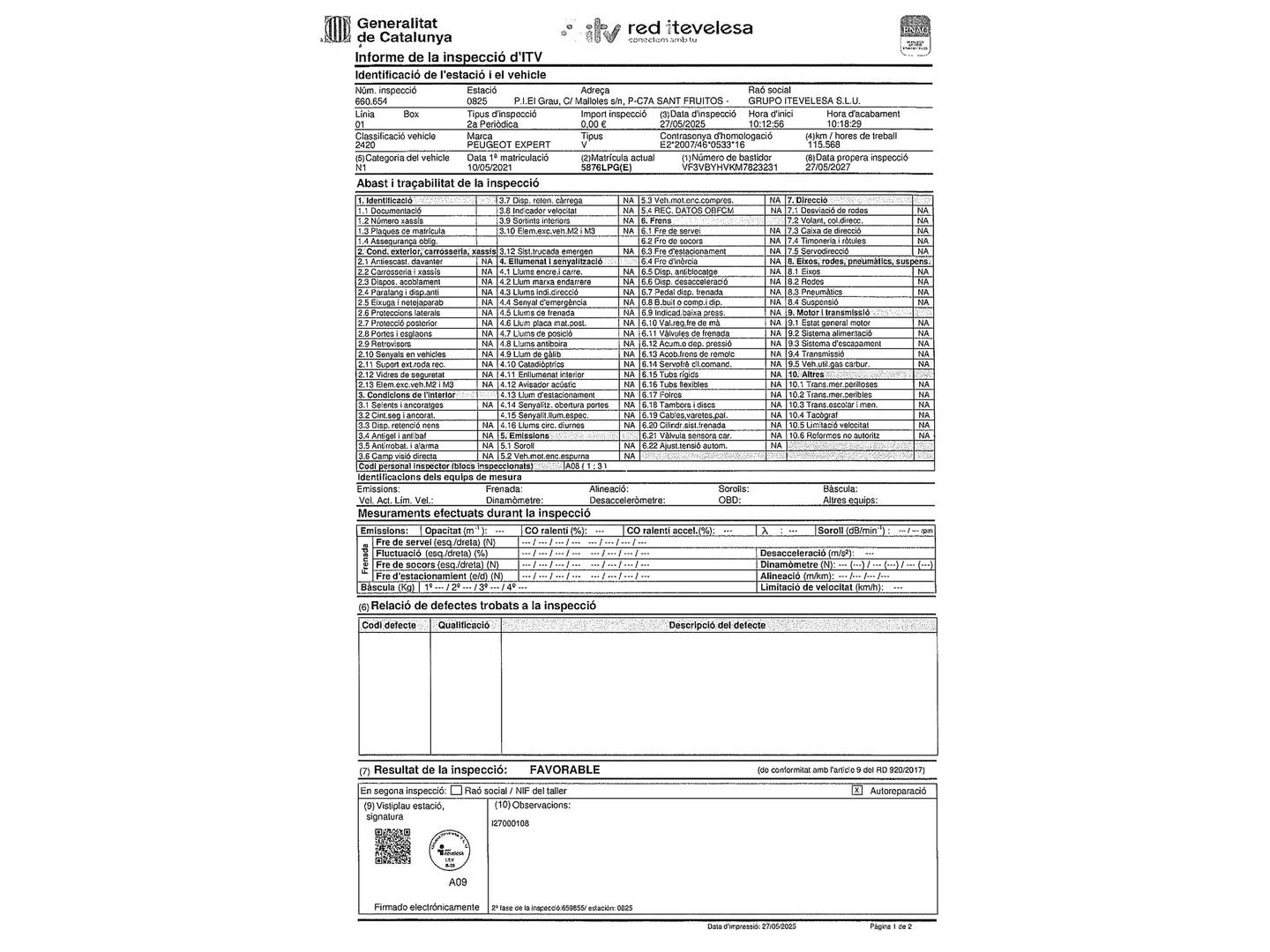 Peugeot Expert Peugeot Expert Furgon BlueHDi 120 S&S Pro Standard (120 CV) de segunda mano