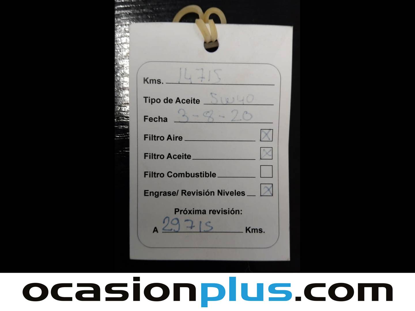 Foto del mantenimiento del Fiat 500 Fiat 500 1.2 Pop (69 CV)