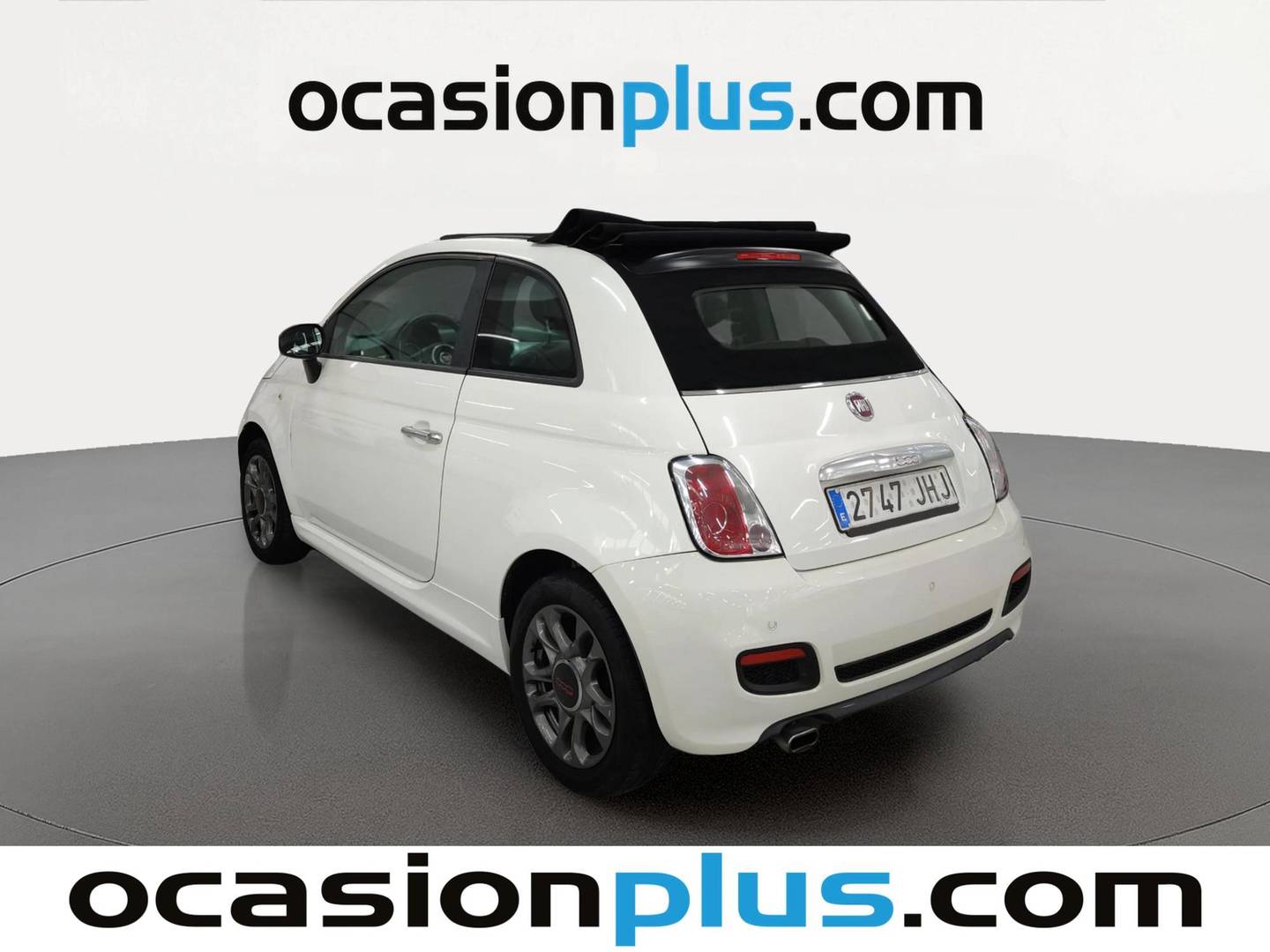 Foto trasera Fiat 500C Fiat 500C 1.2 8v Cabrio S (69 CV) derecha