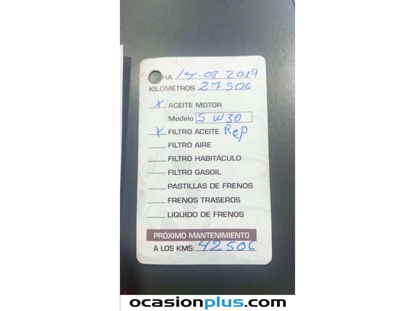 Foto del mantenimiento del Audi Q3 Audi Q3 sport edition 2.0 TDI (150 CV) S tronic