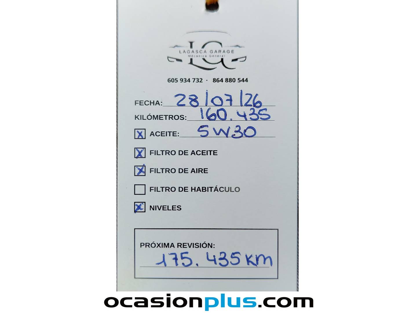 Foto del mantenimiento del Dacia Duster Dacia Duster SL Trotamundos dCi (109 CV) 4x2