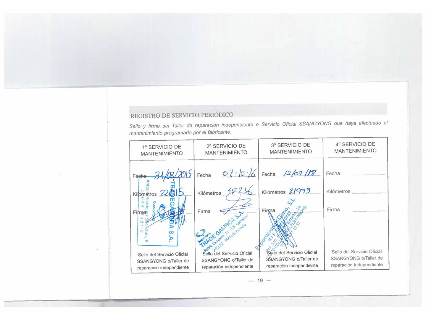 Foto SsangYong Rodius Ssangyong Rodius 2.0 e-Xdi Limited 4x4 Auto (155 CV) 7 Plazas