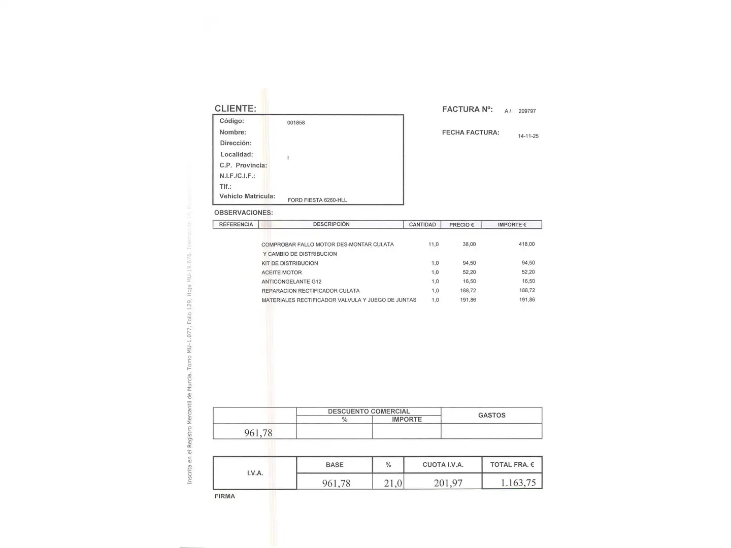 Foto Ford Fiesta Ford Fiesta 1.25 Trend (82 CV)