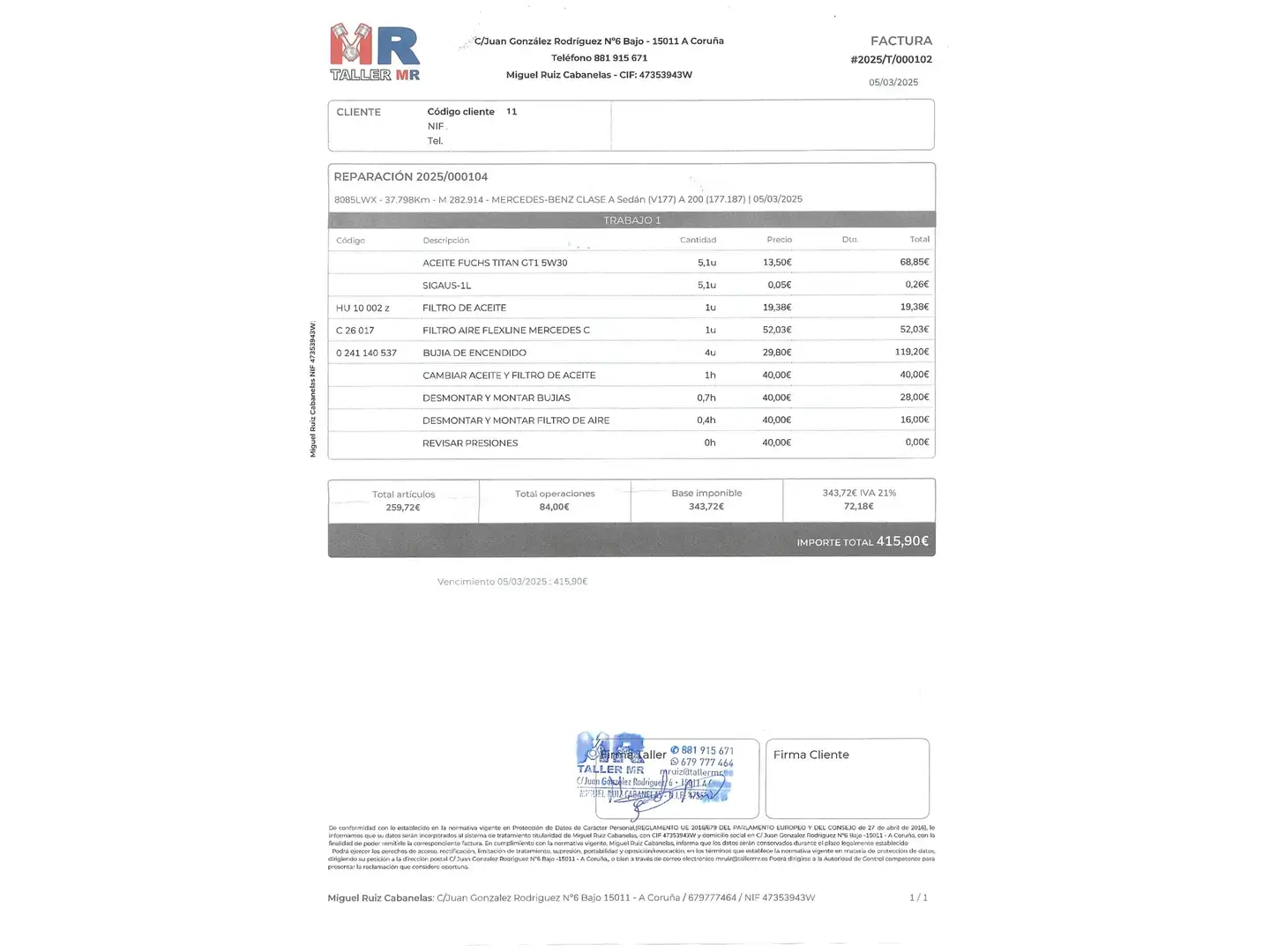 Foto Mercedes Clase A Mercedes-Benz Clase A Sedán 200 (163 CV) Pack AMG