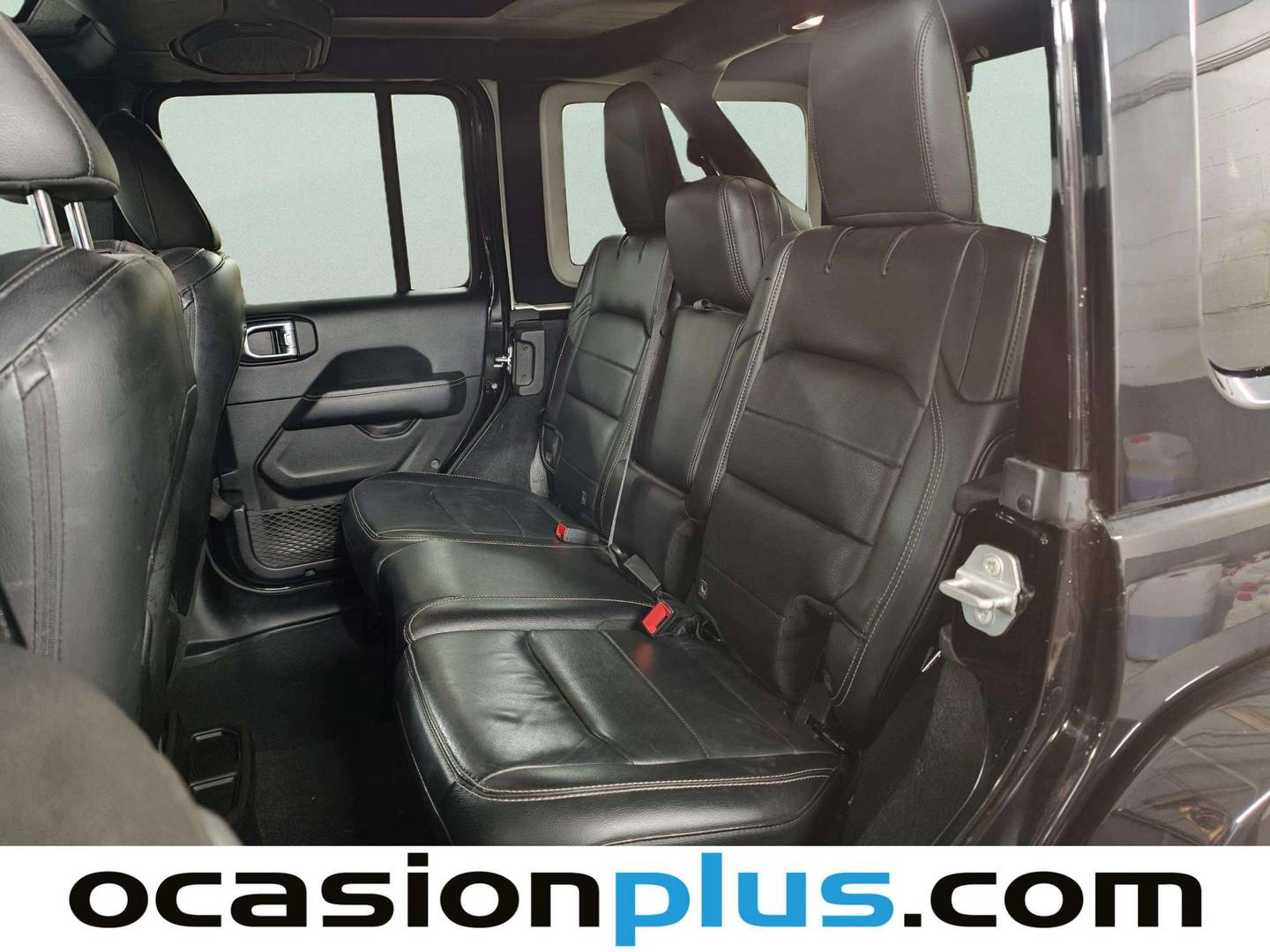 Foto asientos traseros Jeep Wrangler Unlimited Jeep Wrangler Unlimited 2.2 CRD Sahara 8ATX (200 CV)