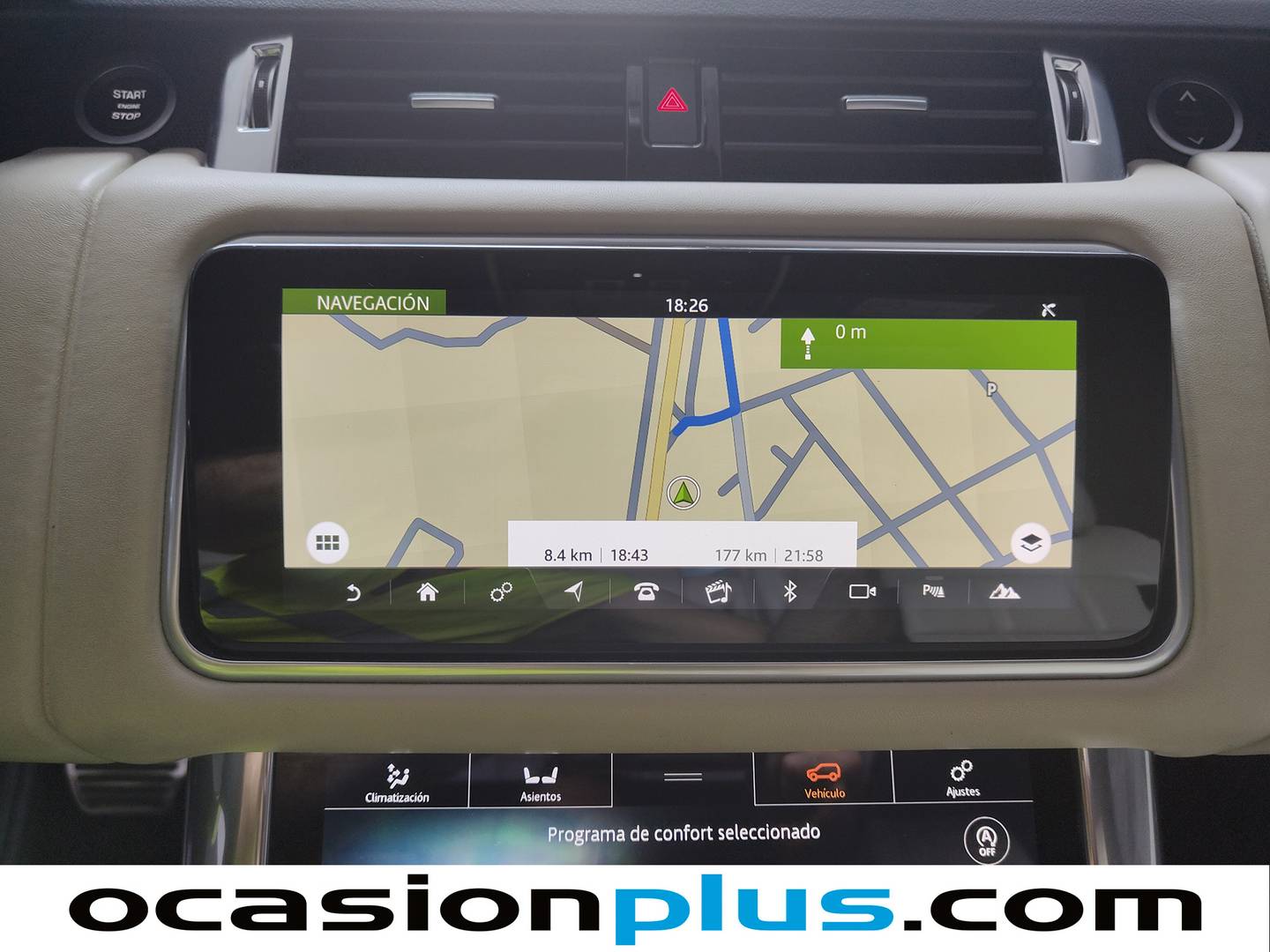 Equipamiento del Land Rover Range Rover Sport Land Rover Range Rover Sport 3.0 SDV6 HSE Dynamic (306 CV)