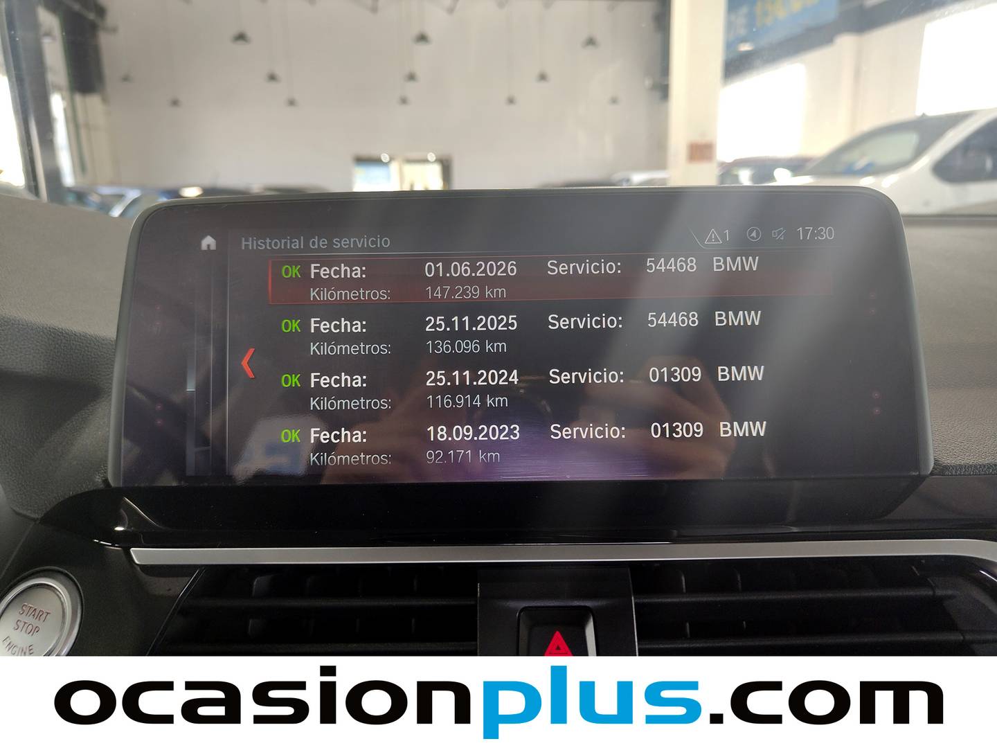Foto del mantenimiento del BMW X3 BMW X3 xDrive20d (190 CV)