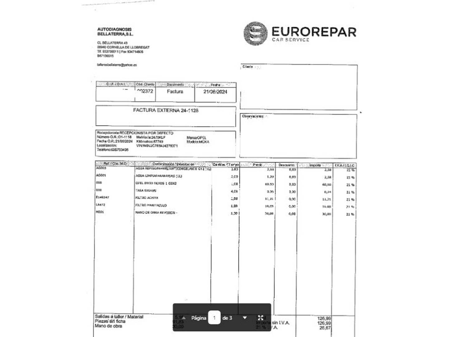Foto Opel Mokka X Opel Mokka X 1.4 T S&S Selective 4x2 (140 CV)