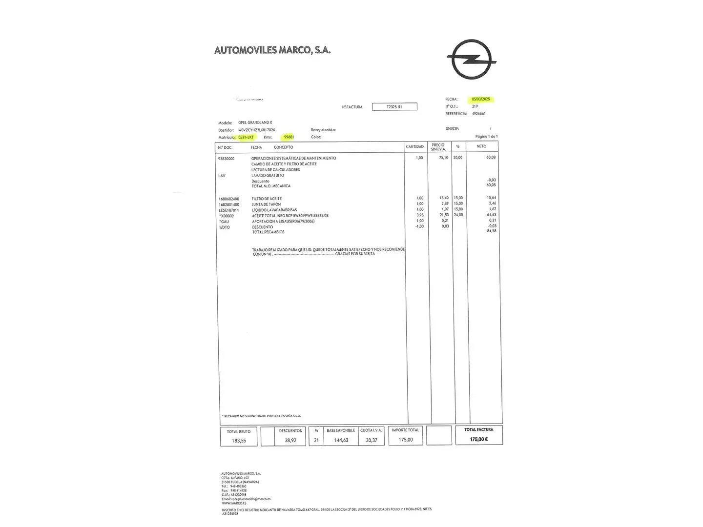 Foto Opel Grandland X Opel Grandland X 1.5 CDTi Ultimate Auto (130 CV)