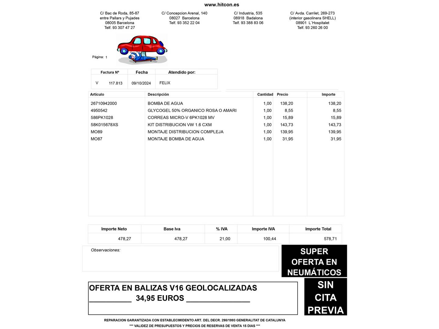 Foto del mantenimiento del Audi Q3 Audi Q3 sport edition 2.0 TDI quattro (150 CV) S tronic