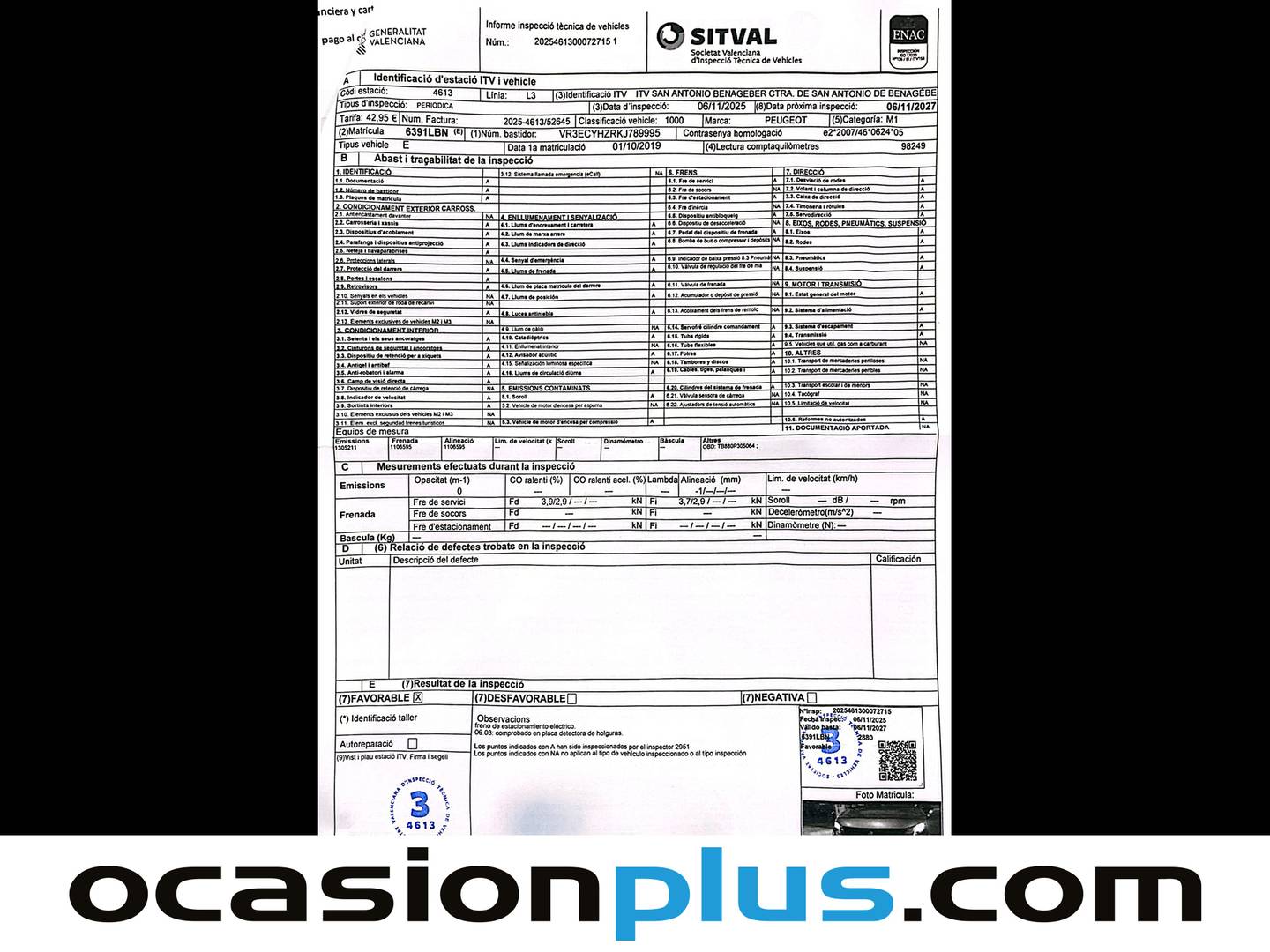 Peugeot Rifter Peugeot Rifter BlueHDi 130 GT Line Long EAT8 (130 CV) 7 PLAZAS de segunda mano