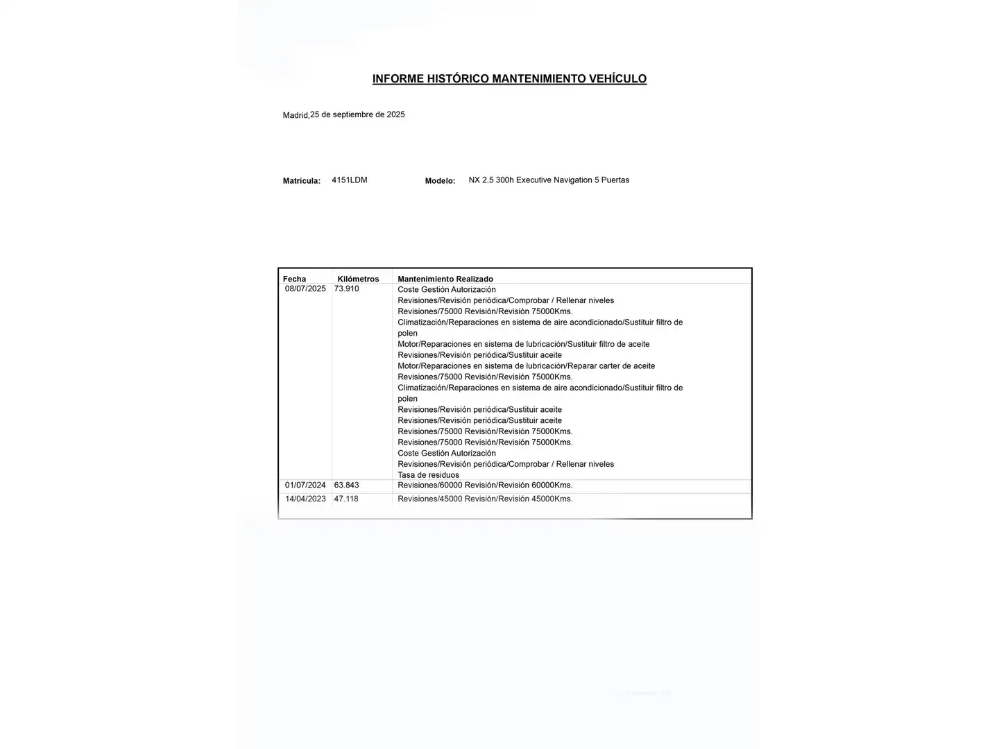 Mantenimiento