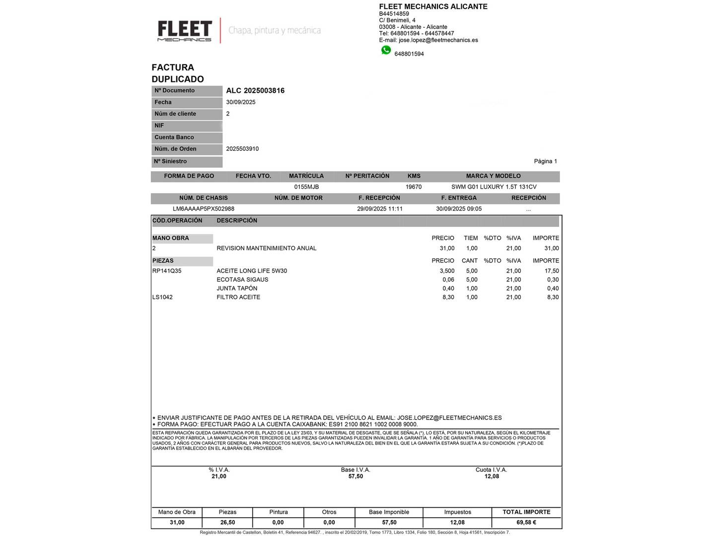 Foto SWM G01 SWM G01 1.5T Luxury (131 CV)