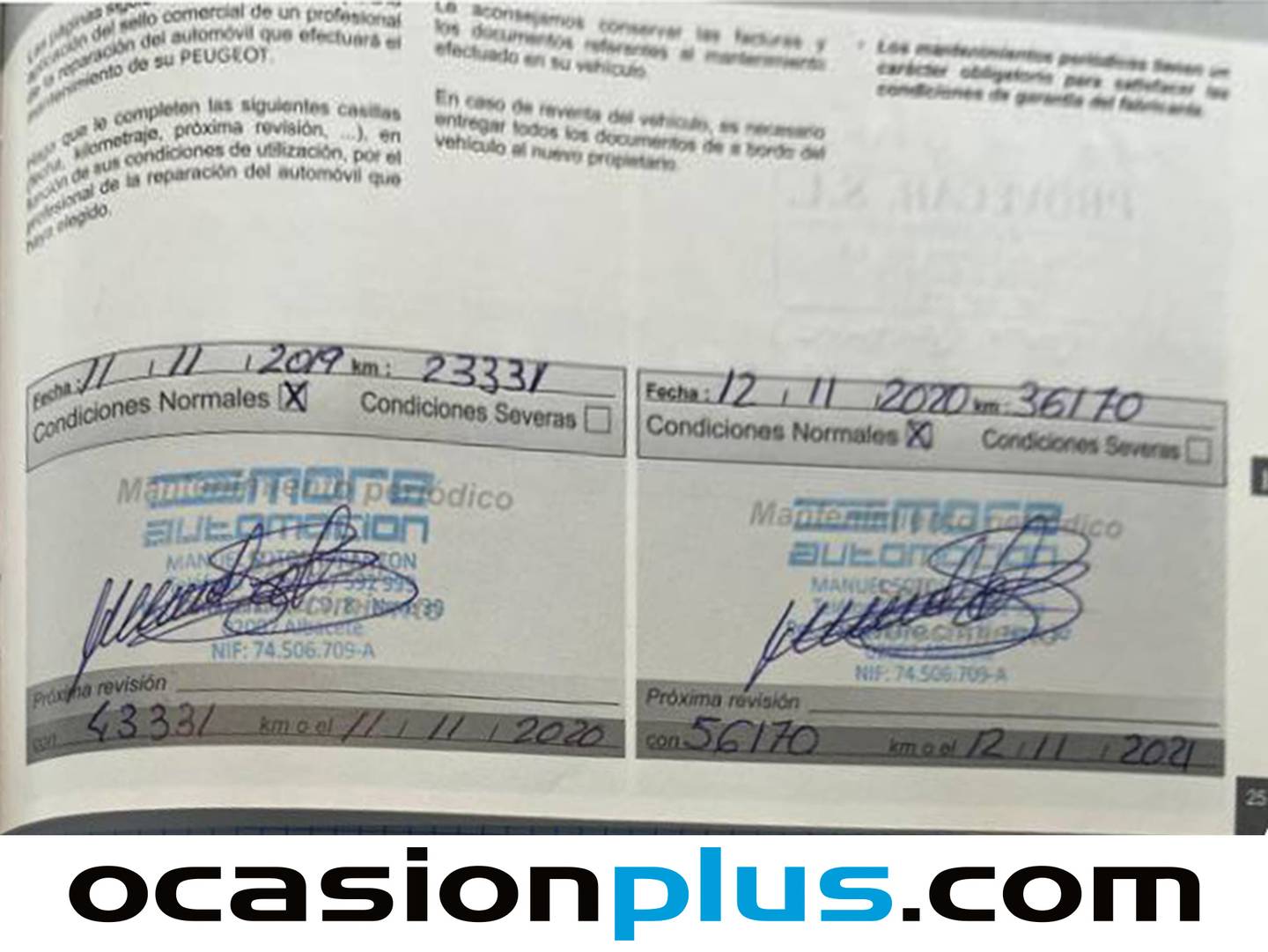 Foto del mantenimiento del Peugeot 5008 Peugeot 5008 BlueHDi 130 S&S Allure (130 CV) 7 Plazas