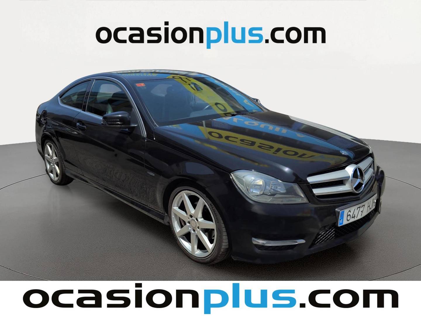 Foto delantera Mercedes Clase C Mercedes Clase C C Coupe 220 CDI Blue Efficiency (170 CV) derecha