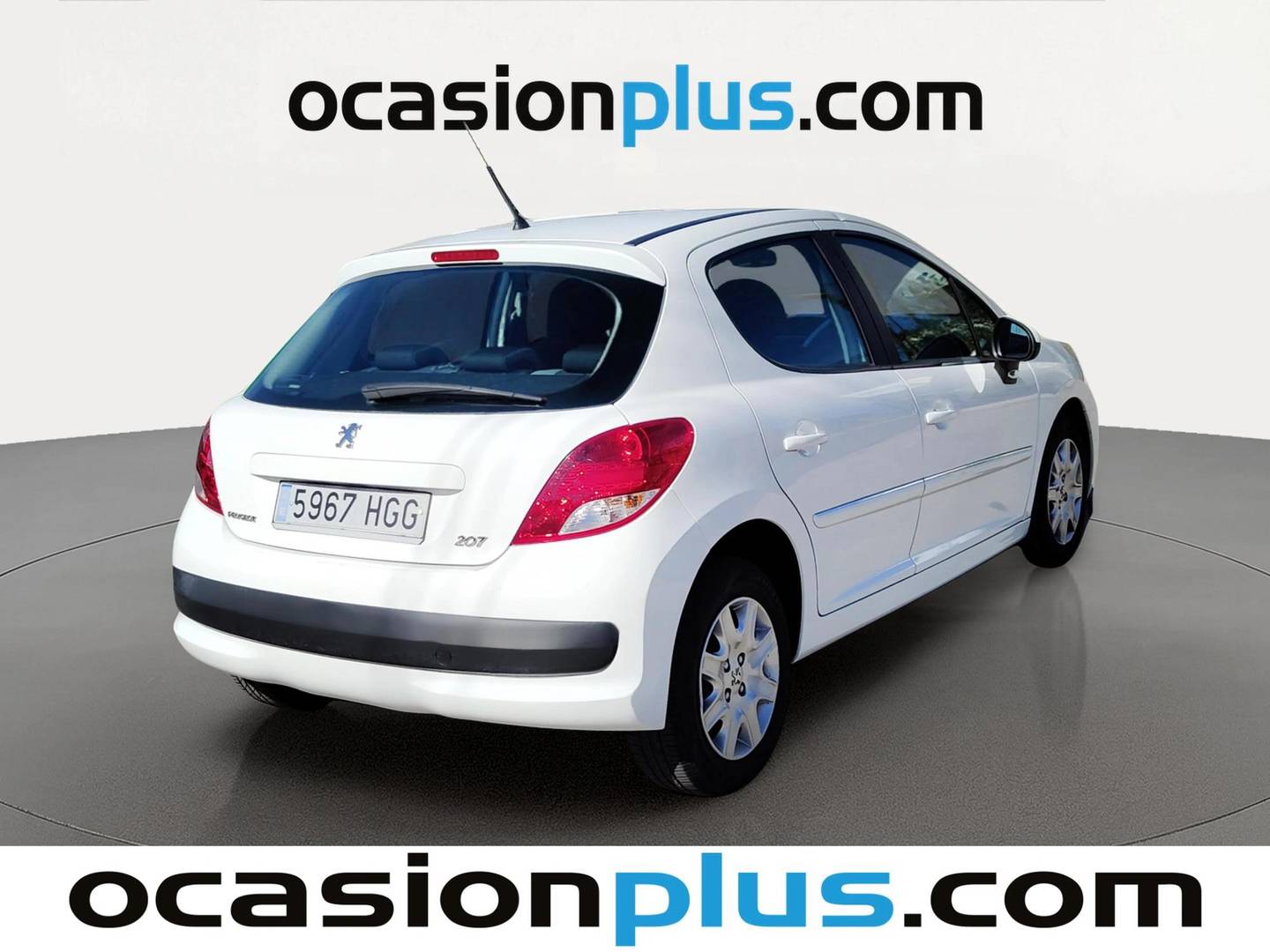 Foto trasera Peugeot 207 Peugeot 207 1.4 VTi Active (95 CV) derecha