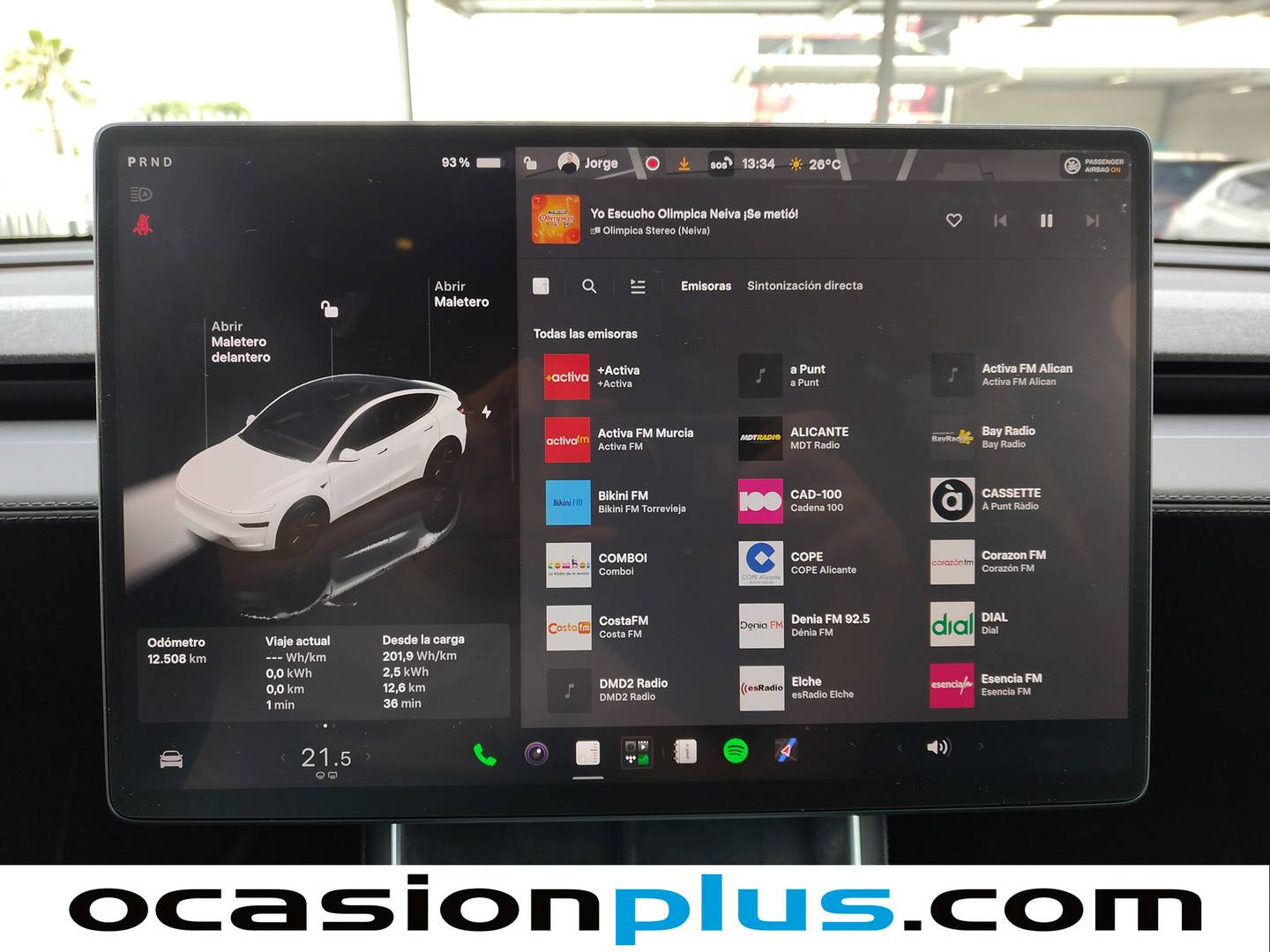 Tesla Model Y Tesla Model Y Gran Autonomía Tracción Trasera (295 CV) km 0