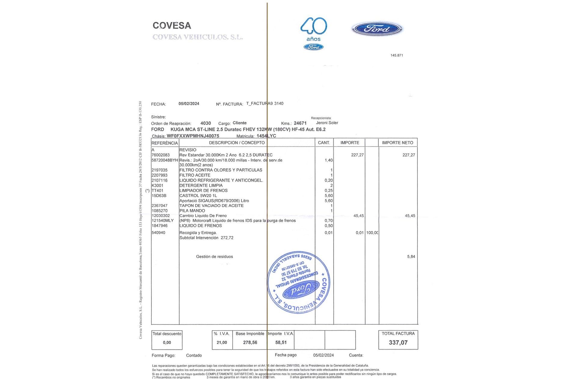 Ford Kuga 2.5 Duratec Fhev ST-Line X 4x2 - foto 29