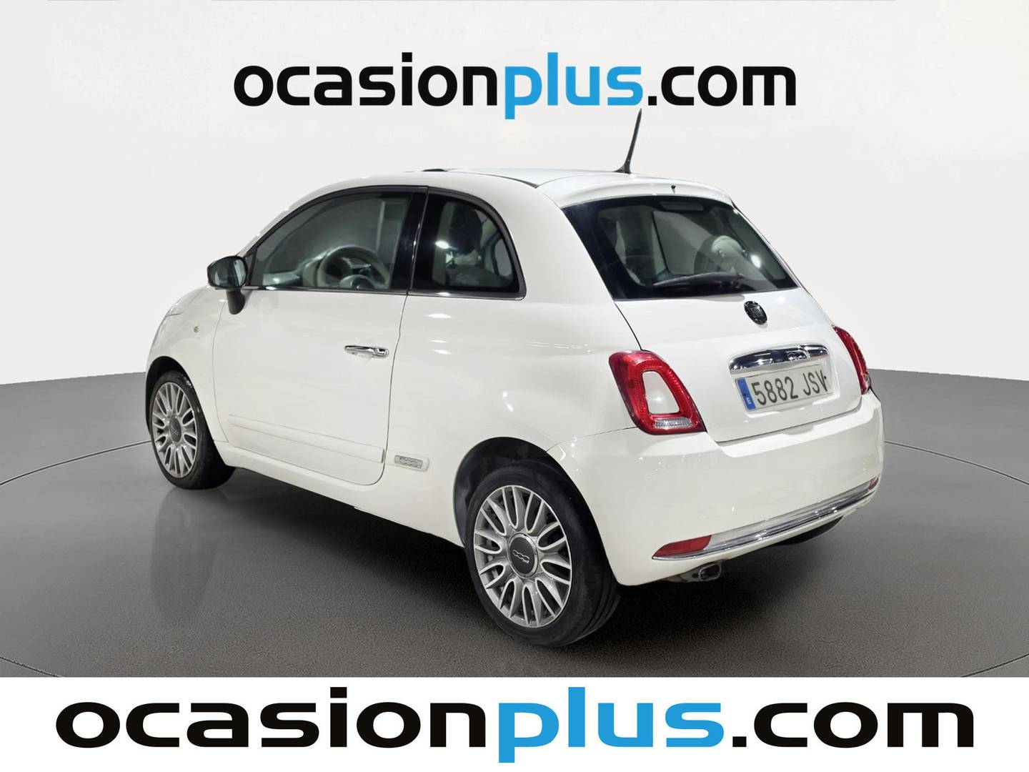 Foto trasera Fiat 500 Fiat 500 1.2 8v Lounge (69 CV) izquierda