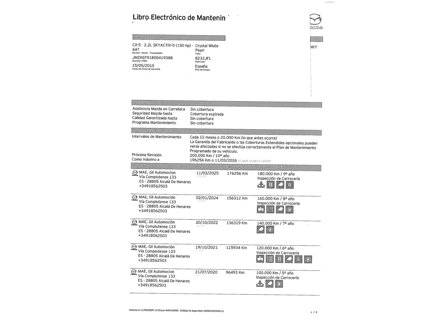 Foto Mazda CX-5 Mazda CX-5 2.2 DE Style + Navi 2WD AT (150 CV)