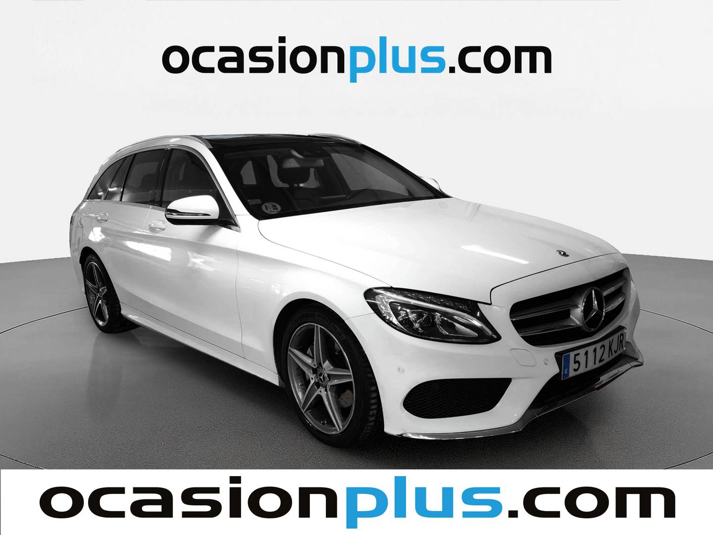 Foto delantera Mercedes Clase C Mercedes Clase C Clase C Estate 220 d (170 CV) Pack AMG derecha