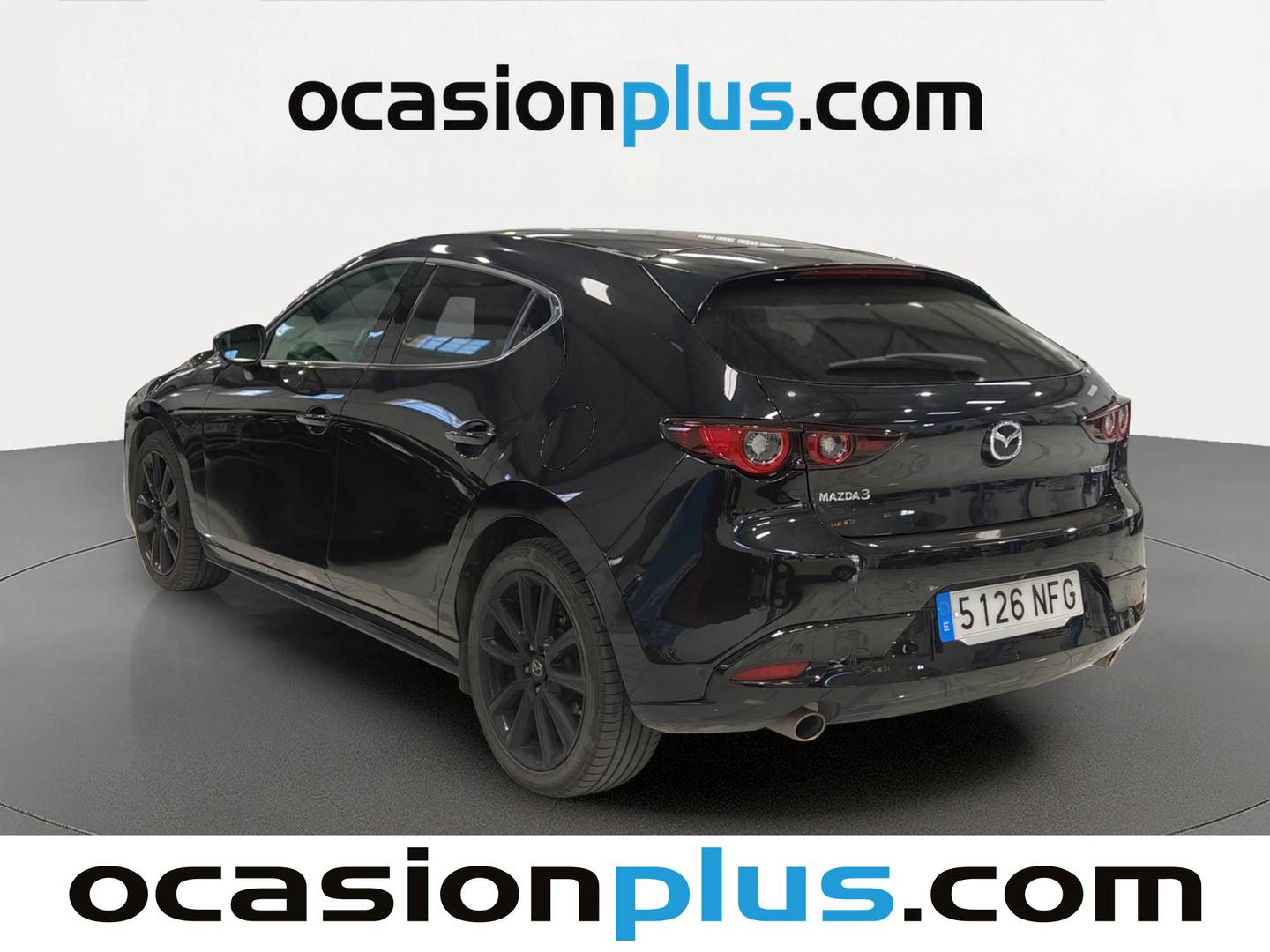 Foto trasera Mazda Mazda3 Mazda Mazda 3 2.5L E-SKY G MHEV Nagisa (140 CV) izquierda