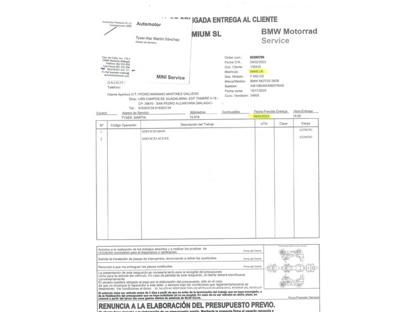 Foto BMW Motorrad F 850 GS 40th Aniversario BMW Motorrad F 850 GS 40th Aniversario F 850 GS