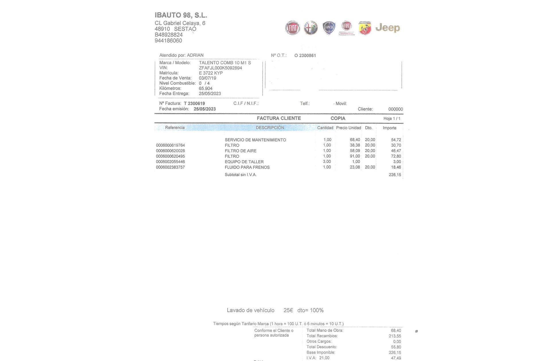 Fiat Talento 1.6 EcoJet SX Largo - foto 24