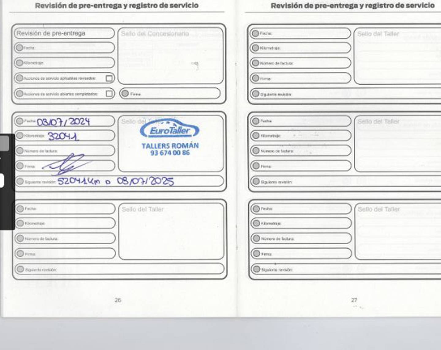 Foto del mantenimiento del Ford Ka+ Ford Ka+ 1.2 Ti-VCT Ultimate (85 CV)